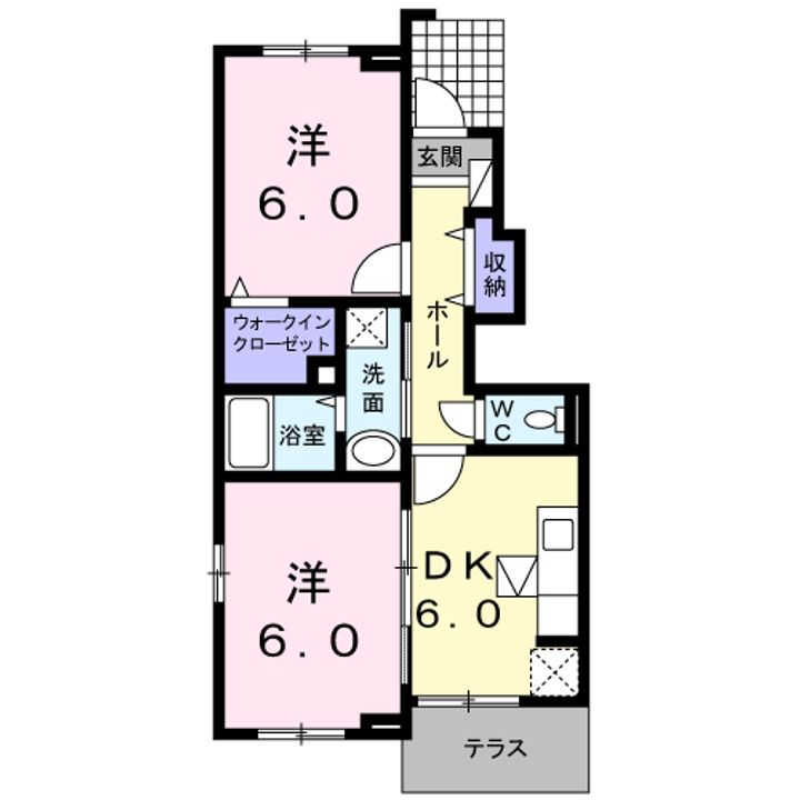 シェーネパラッツオの間取り