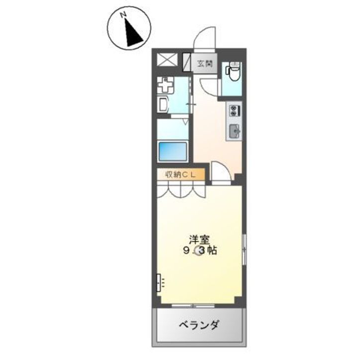 フレッシュパルSの間取り