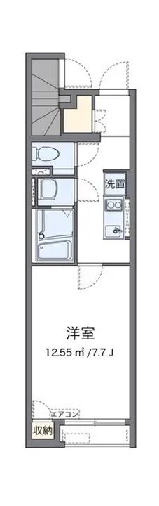 クレイノグレイス長府103の間取り
