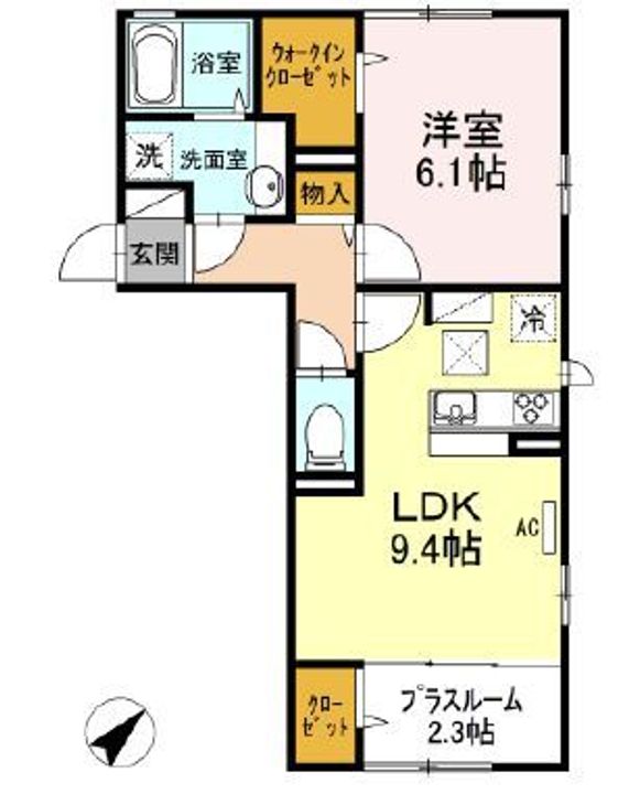 リヴェールGの間取り