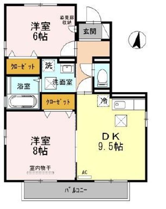 フローレンス市原の間取り