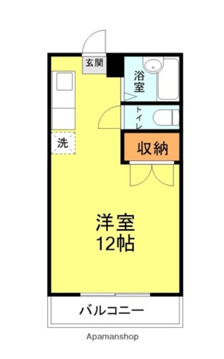 アモール瓦谷104の間取り