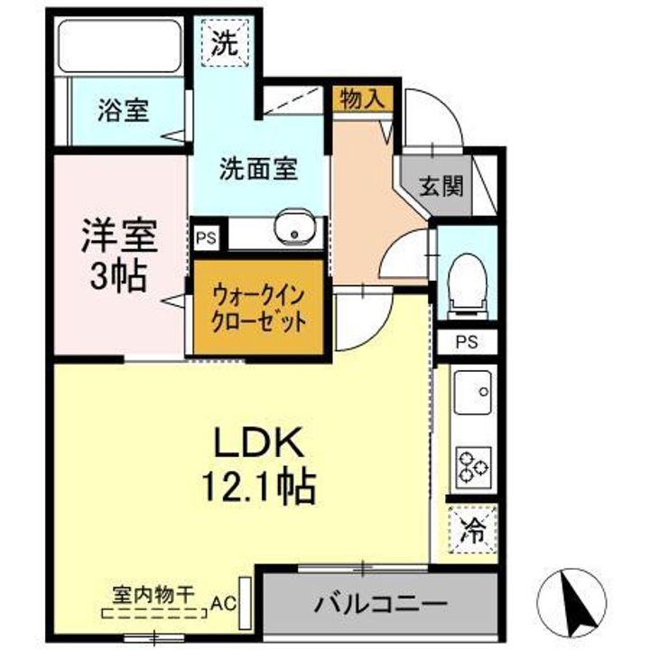 グローリア コートの間取り