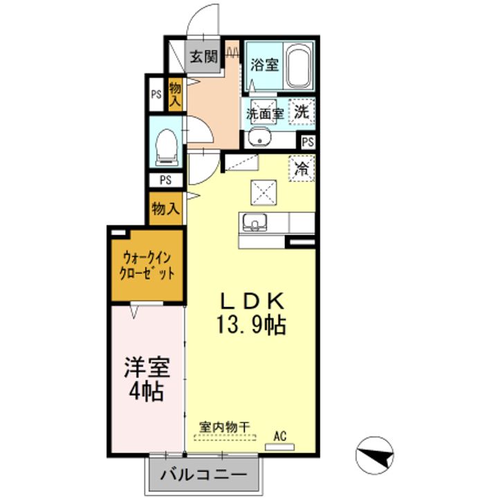 アルカディアインペリアル アルカディアの間取り