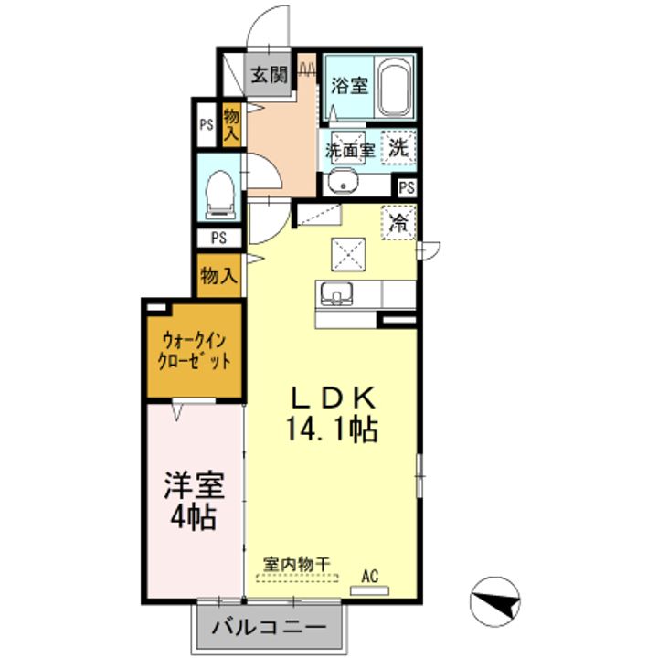 アルカディアインペリアル アルカディアの間取り