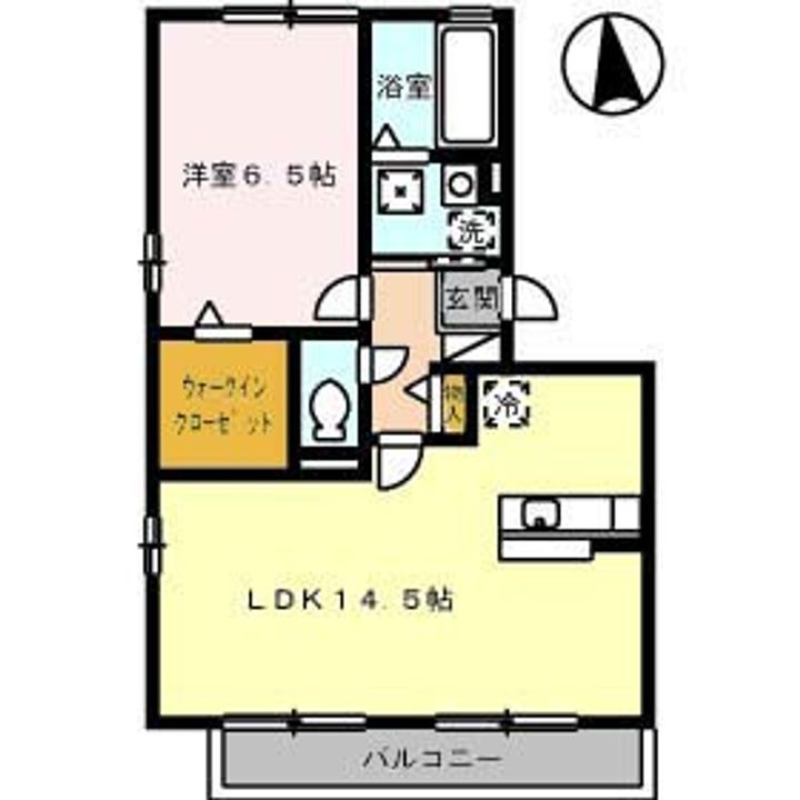 エトワール青山 B棟の間取り
