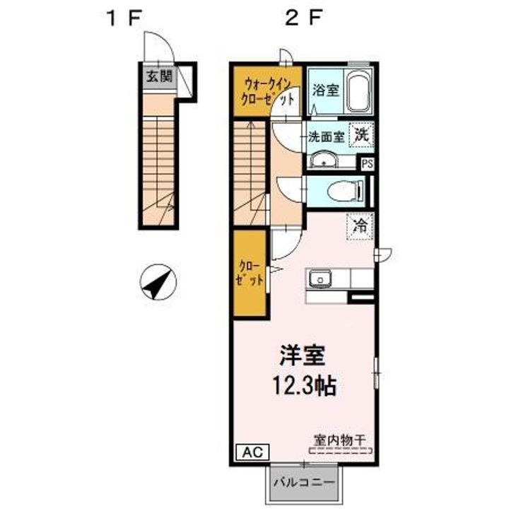 ヴィルセイン武久の間取り