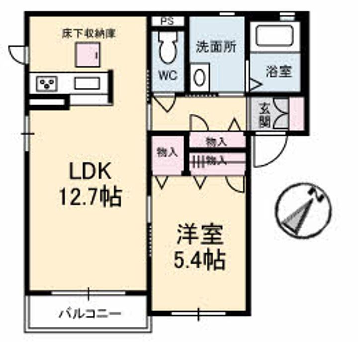 シャーメゾンリジエルの間取り