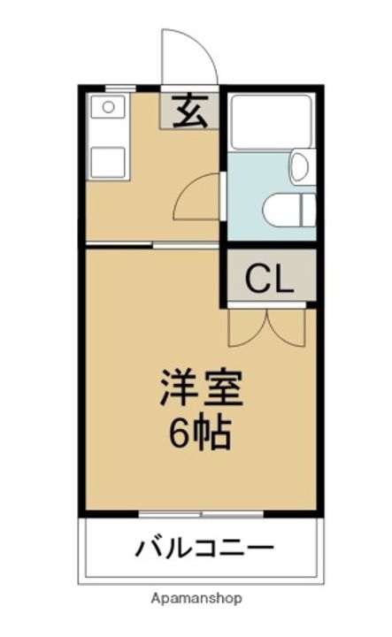 レジデンス城山203の間取り