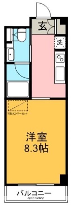 A’VIEW508の間取り