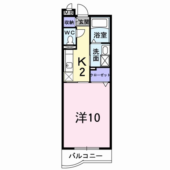 NESTスエヒロの間取り