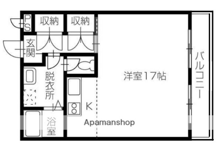 ソレイユ1番館の間取り