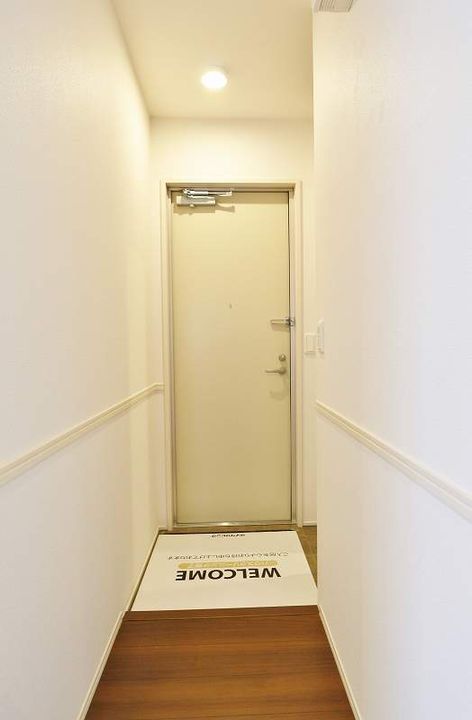 グリンセル新蔵の玄関