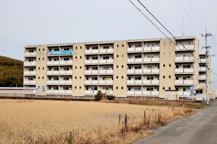 ビレッジハウス立江1号棟の外観