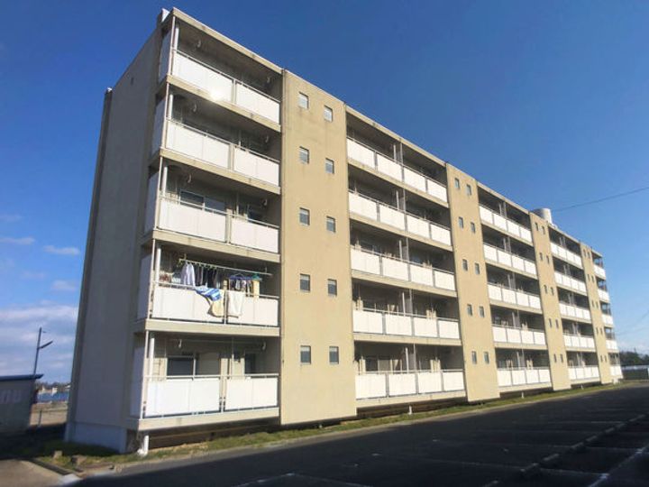 ビレッジハウス立江1号棟の外観