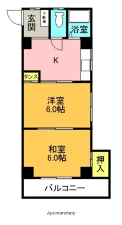 ツインテラス209の間取り