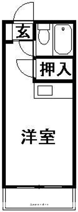 清紫苑Aの間取り