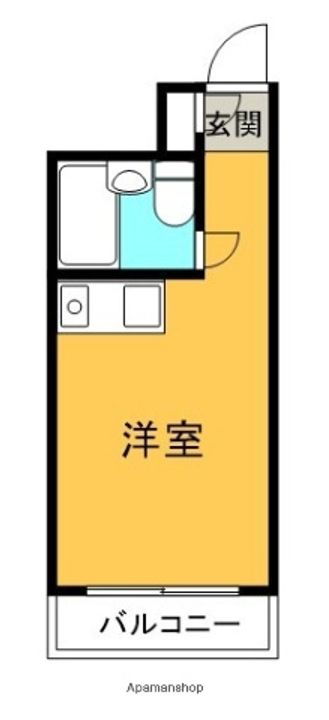 プチメゾン南佐古102の間取り