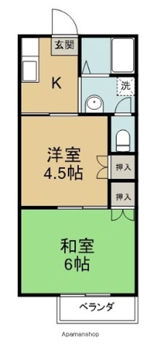 AWA HOME2207の間取り