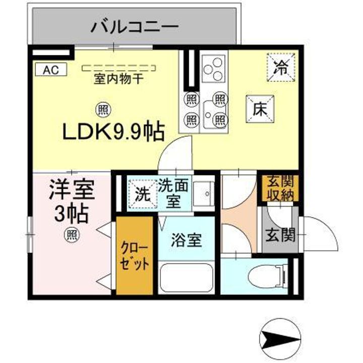 ドリーム庄町IIの間取り