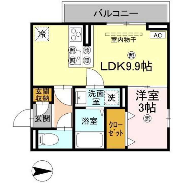ドリーム庄町IIの間取り