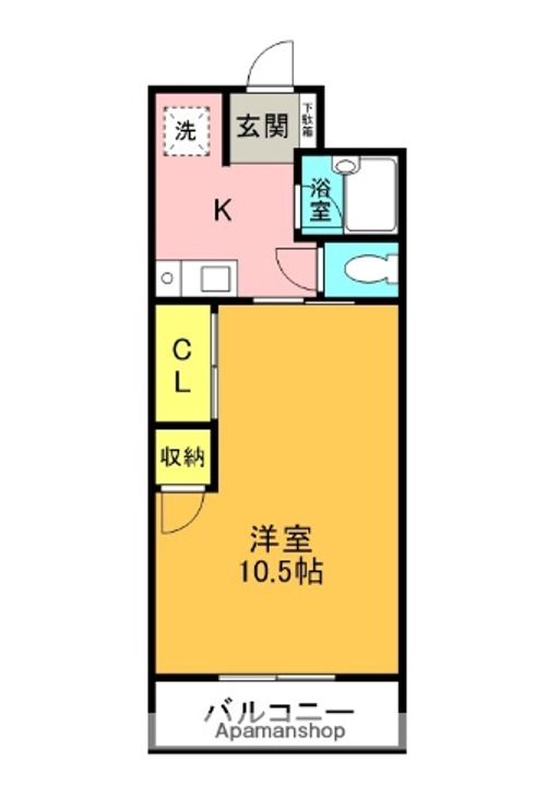 パールメゾン松茂の間取り