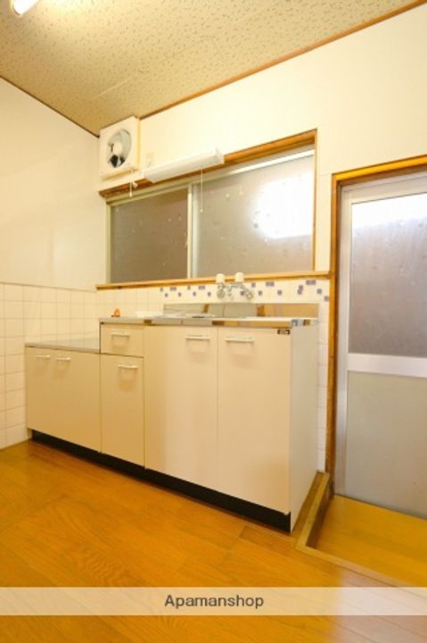 徳島県吉野川市鴨島町西麻植字江川(一戸建)の賃貸物件のキッチン