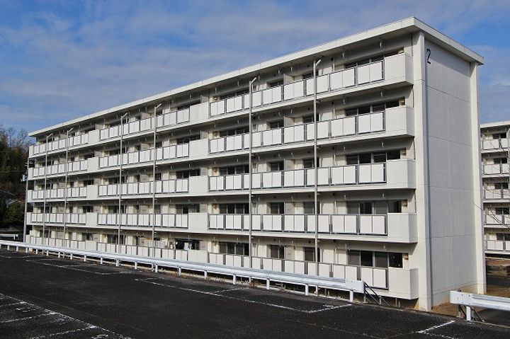 ビレッジハウス鴨島2号棟の外観