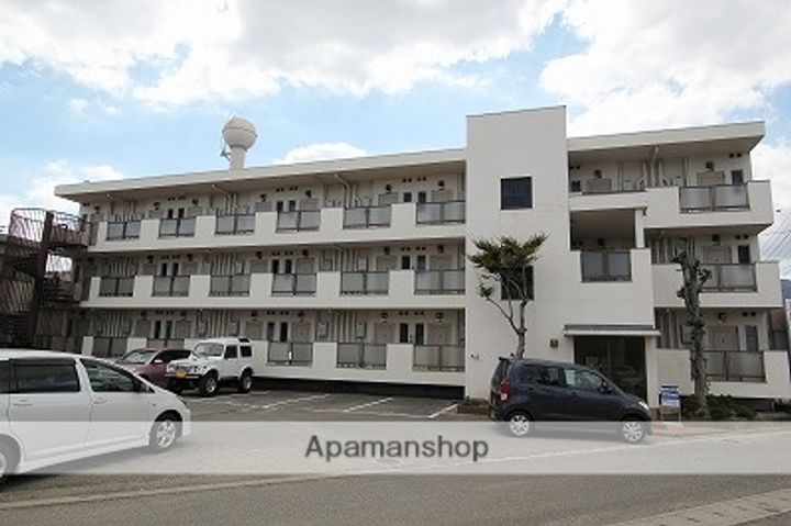 徳島県吉野川市鴨島町上下島の賃貸マンションの外観