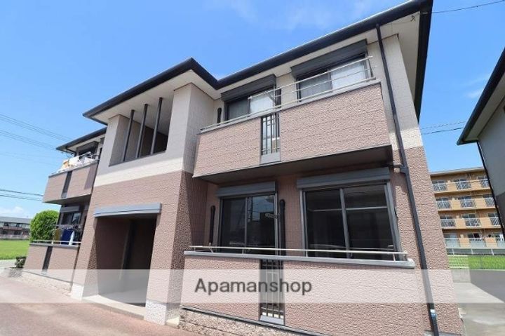 徳島県板野郡藍住町勝瑞字西勝地の賃貸アパートの外観