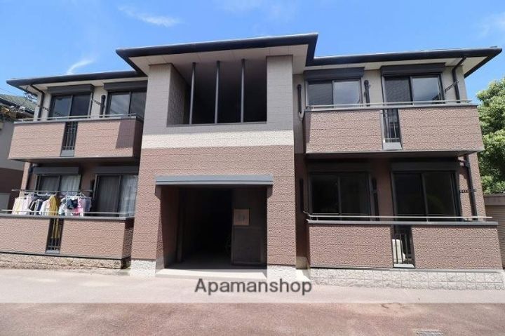 徳島県板野郡藍住町勝瑞字西勝地の賃貸アパートの外観