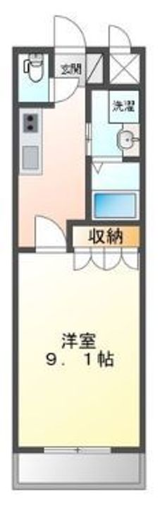 パークヒルズ庄町の間取り