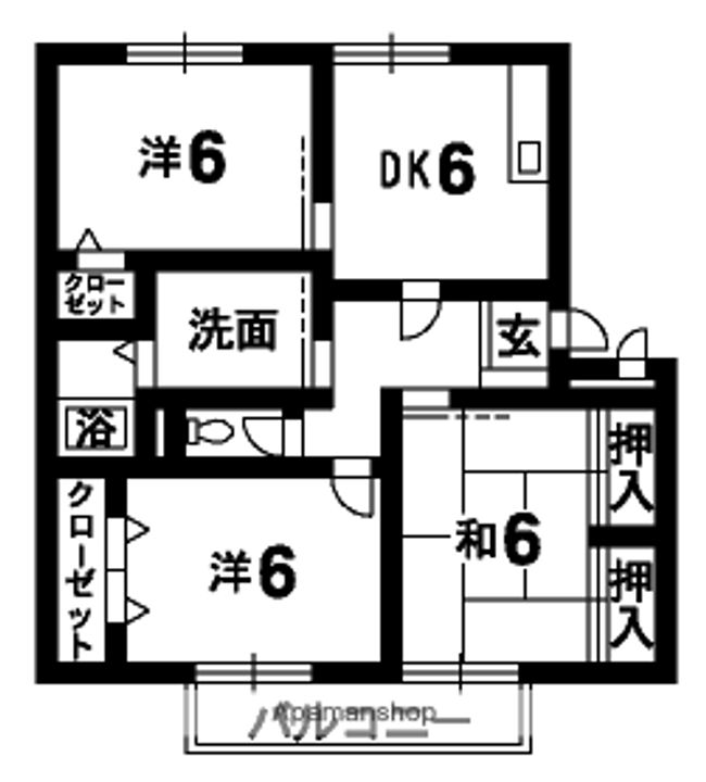 エクセレントカーサ石井10の間取り