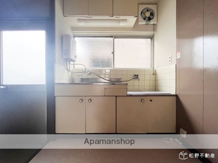元木ハイツ201のキッチン