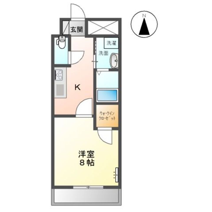 ラッフィナートの間取り