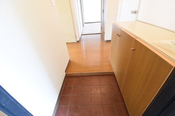 ピュアハイツの玄関