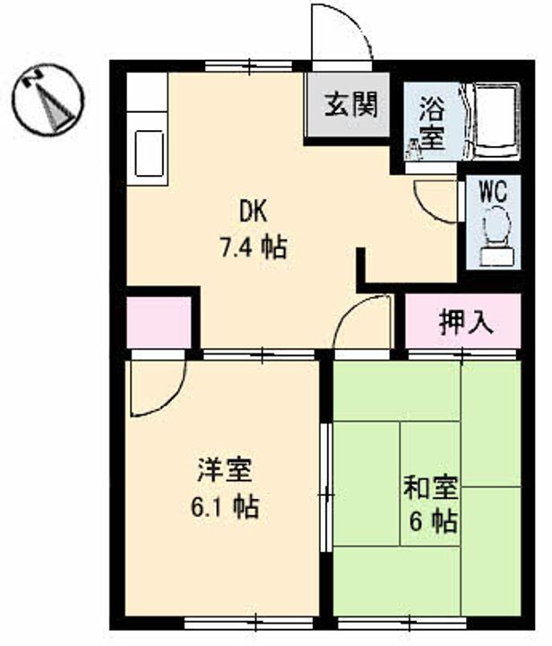 フレンド・ハイツの間取り