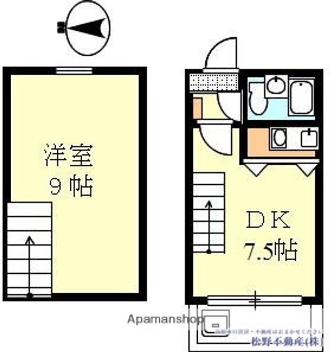 AM’SⅡの間取り