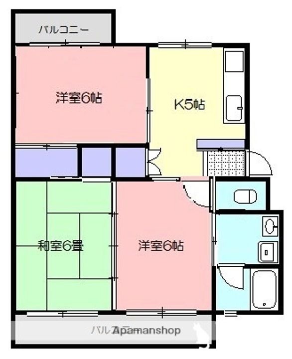 吉原マンションの間取り