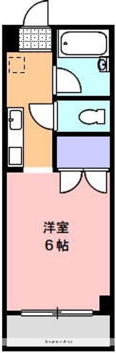 カレッジOZ407の間取り