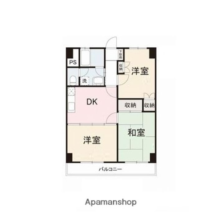 阿部ロイヤルハイツの間取り