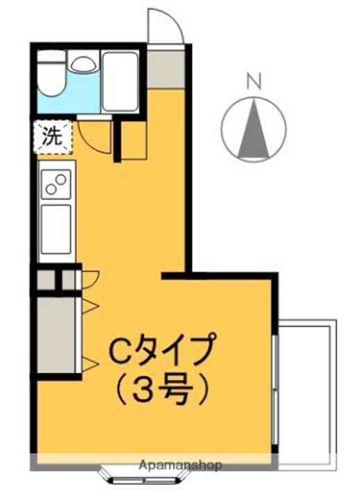 タウンズビルの間取り