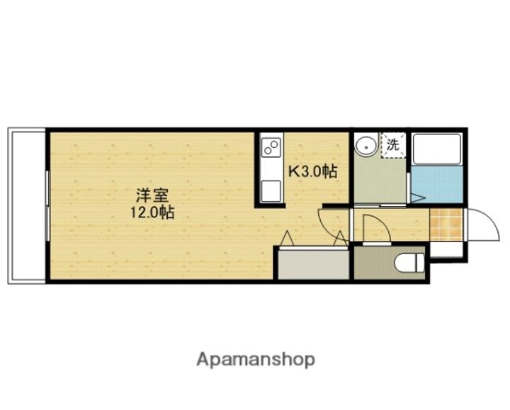 ensoleill`e branchetteの間取り