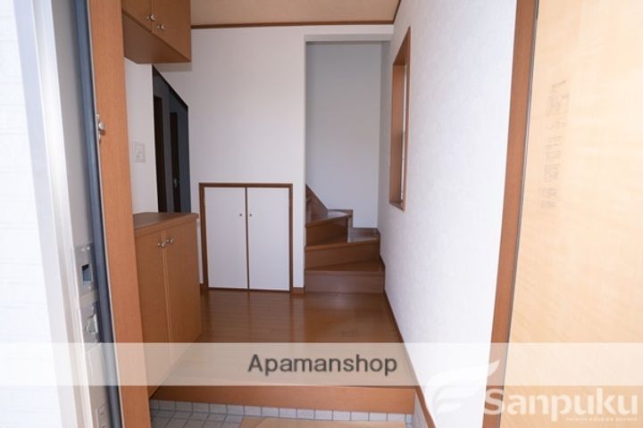 愛媛県松山市上市2丁目(一戸建)の賃貸物件戸建ての玄関