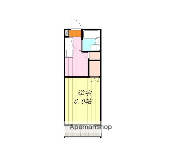 ドミトリーセルコ307の間取り