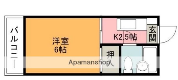 メゾンド井上の間取り