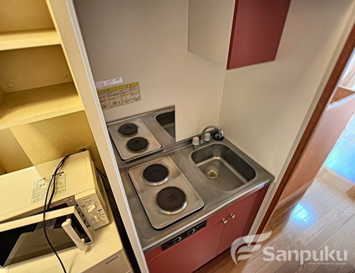 レオパレス古川Ⅱ206のキッチン