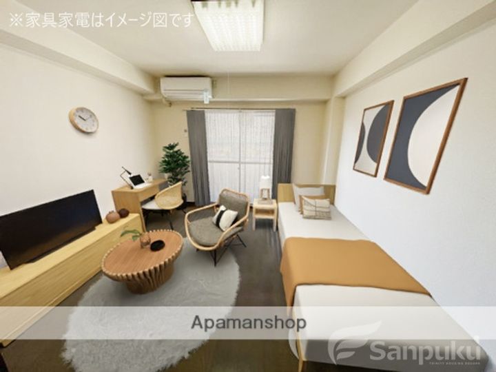 ダイヤモンドベイ枝松1の居間