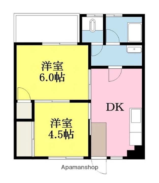 祝谷ビルの間取り