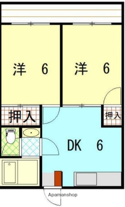 ラブレ吉藤の間取り